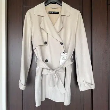 미사용품 ZARA 베이지 트렌치코트