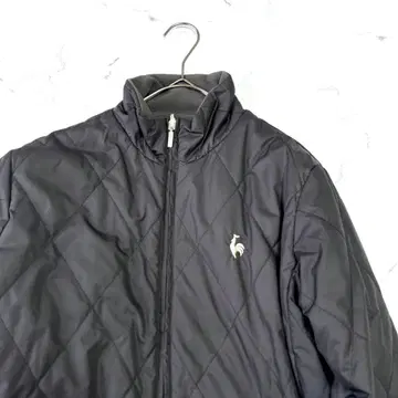 새상품급 르꼬끄 스포르티프 le coq sportif 블랙 퀼팅 다운