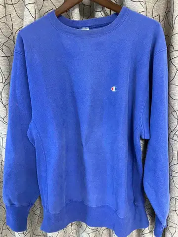 챔피온 리버스 위브 자수 택 90s 페이드