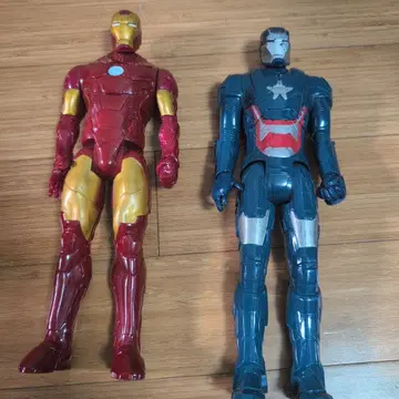 구하기 어려움 아이언맨과 워 머신 30cm 피규어