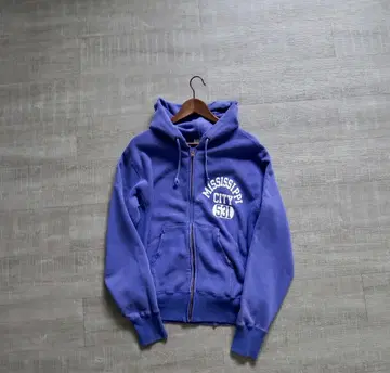 L Champion 데미지 가공 REVERSE WEAVE 복각 후드티