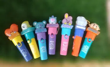 BT21 라이트 스틱 참 7개 컴플리트