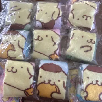 하마즈시 폼폼푸딩 미니 타월 8개