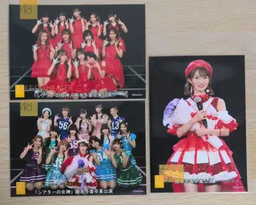 SKE48 후지모토 후유카 졸업 공연 3장 세트