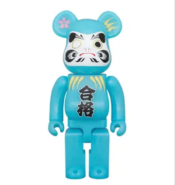 BE@RBRICK 달마 합격 파랑축 400% 베어브릭