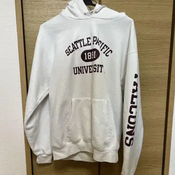 Champion 챔피온 칼리지 후드티 SPU FALCONS 화이트