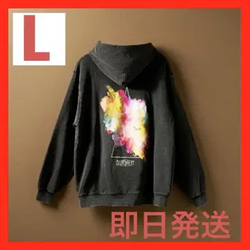 [ L ] 미세스 그린애플 바벨탑 후디 후드티 오오모리 모토키 착용