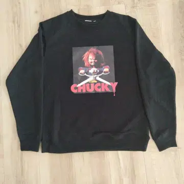 CHUCKY 트레이너 블랙 L 사이즈