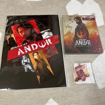 캐시안 안도 4K UHD 스틸북 키링 포스터 3매