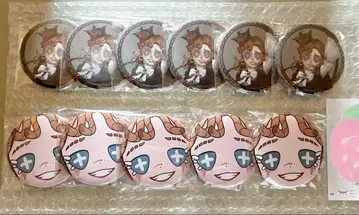 제5인격 SMILEBASECAFE 응원단 캔뱃지
