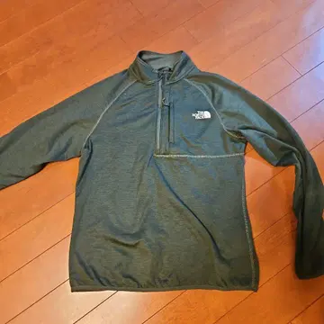THE NORTH FACE 하프 지퍼 자켓 그레이