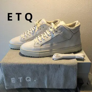 ETQ. 화이트 스니커즈 하이컷 미드