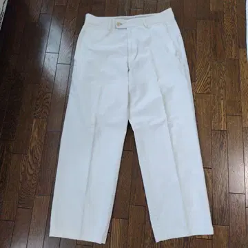 zegna sports 화이트 팬츠 46/32
