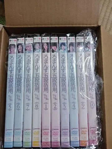 로망스 5단 활용 DVD 전 10권 세트