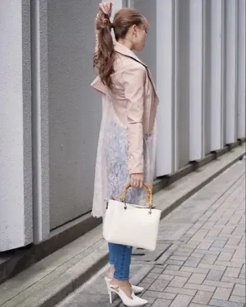 rienda 핑크 크롭 자켓 S 사이즈