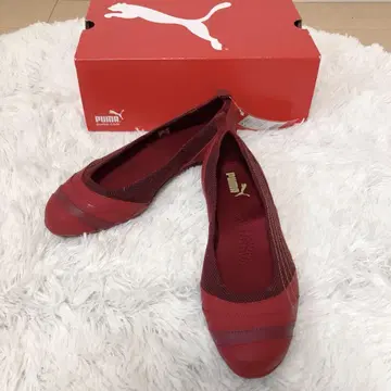 택 포함 새상품 PUMA 푸마 긴자 트위드 우먼 25cm 슬립온
