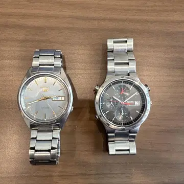 SEIKO 손목시계 2종 세트 SEIKO5 & 크로노그래프