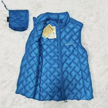 몽벨 US 플라즈마1000 다운 베스트 여성용 S 블루