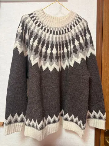 FREAK'S STORE 노르딕 무늬 니트