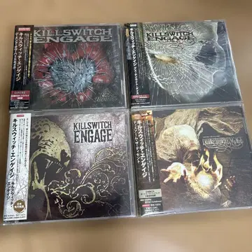Killswitch Engage/CD 앨범 4 타이틀 일괄