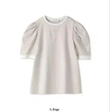 셀포드 로고 프린트 퍼프 슬리브 티셔츠 CWCT244017