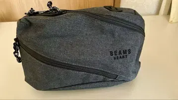 BEAMS HEART 숄더백 그레이