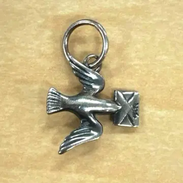 아가트 실버 새 참 약 2.5cm