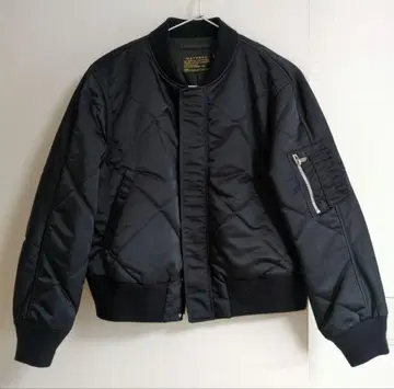 MACPHEE 블랙 MA-1 자켓 ,