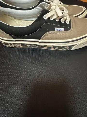 VANS 애너하임 팩토리 에라 카모플라쥬 체크 27cm 한정판
