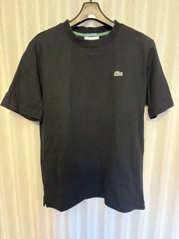 LACOSTE 블랙 T셔츠 US XXS