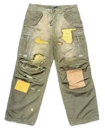 sapeur M-65 리메이크 카고 팬츠 L