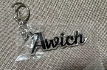 미개봉 새상품 Awich Sign Acrylic Key Chain 키링