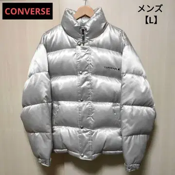 CONVERSE 컨버스 다운 자켓 실버 남성용 [ L ]