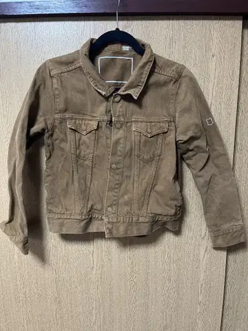 COSMIC JEANS 브라운 라이더스 데님 자켓