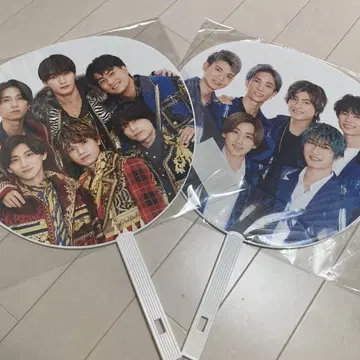 SixTONES 부채 2장 세트