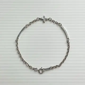 silver 925 크로스 팔찌