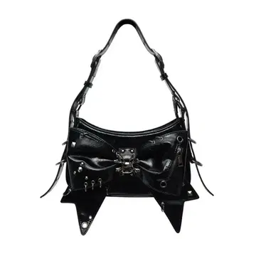[CFIERCE] Metal Decorative Ribbon Bag