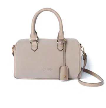 Her lip to Suede Mini Boston Bag