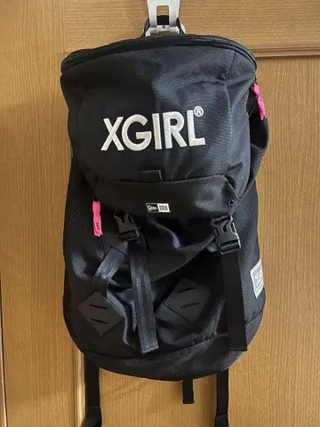 XGIRL 뉴에라 블랙 백팩