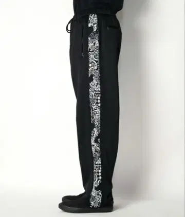 BANDANA PANELED TRACK JERSEY