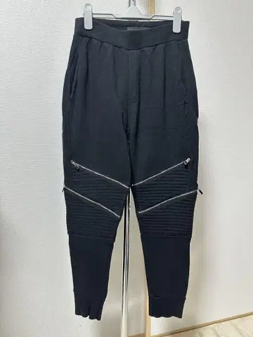 ZARA MAN 블랙 조거 팬츠 M