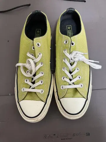 [ 단종 ] ct70 CONVERSE 올리브 그린 us8 26.5cm