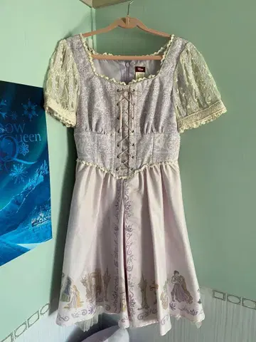 시크릿허니/디즈니 콜라보 라푼젤 원피스