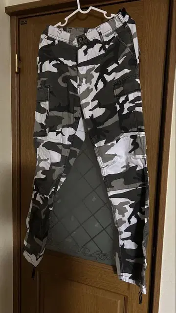 카모플라쥬 카고 팬츠