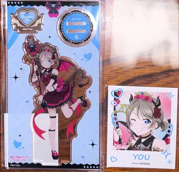 러브 라이브 Aqours 와타나베 요 코아쿠마 아이돌 아크릴 스탠드 특전