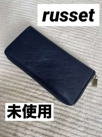 [ 미사용 ] 러셋 russet 장지갑 네이비