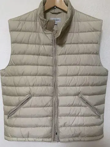 ASPESI 아스펜지 다운 베스트 베이지 M