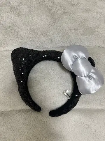 유니버셜 머리띠 키티 블랙
