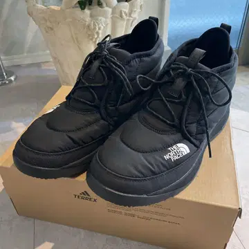THE NORTH FACE 남성용 방수 방한 블랙 신발