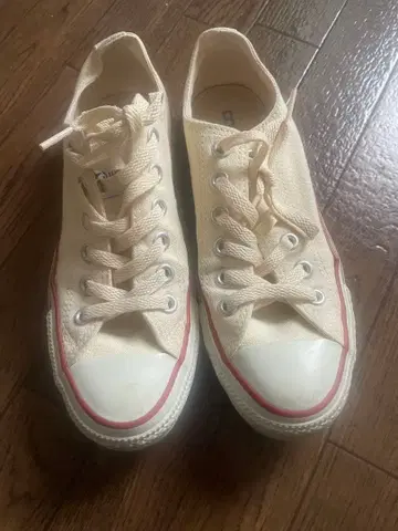 CONVERSE 아이보리 스니커즈 US4.5